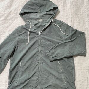 JOHN GALT BRANDY MELVILLE SAGE GREEN / GREY HOODED JACKET